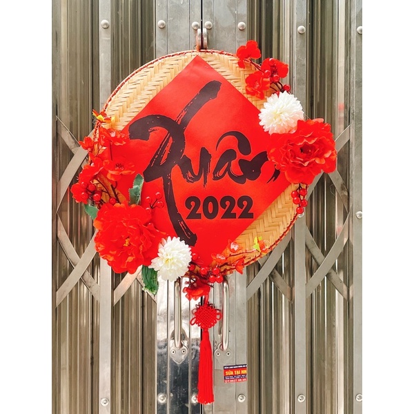 Mẹt tre trang trí tết Xuân 2024 đường kính 40cm | Shopee Việt Nam