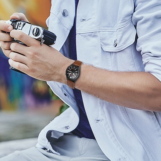 Dây đeo da thời trang 20mm cho Samsung Galaxy Watch 4 5 6 7 FE 40mm 44mm Watch6 Classic / Active 2