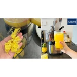 Máy ép chậm Kalite KL-565 240W | Máy ép chậm đa năng trái cây nguyên quả kiệt bã kèm lưới làm kem — ảnh 7