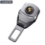 Porsche Dây An Toàn Ô Tô Mở Rộng Mới Iron Man Hợp Kim Kẽm Mạ Điện Dây An Toàn Khóa Giảm Thanh