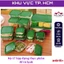 Bộ 17 hộp đựng thực phẩm để tủ lạnh