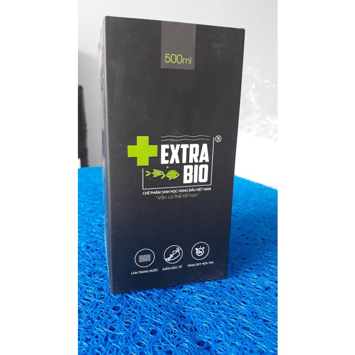 250,500,1000ml Men vi sinh EXTRA BIO,chế phẩm sinh học làm trong và khử mùi hôi tanh cho bể cá cảnh,hồ KOI.