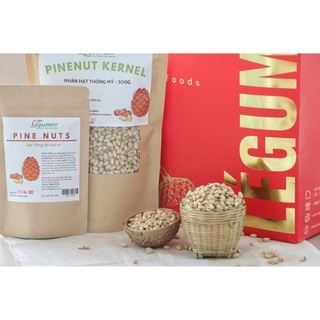 Hạt Thông Mỹ Hữu Cơ Légumes - Pine Nuts Nguyên Chất, Chưa Rang, Giàu Dinh Dưỡng, Tốt Cho Sức Khỏe