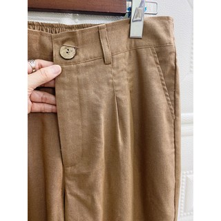[JUNE LINEN] Q11. Quần Baggy Nữ Linen Bigsize NHIỀU MÀU. Video/hình thật.