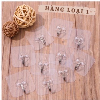 Bộ 3 móc dán tường chịu lực (hàng loại 1 gấp đôi chất dính) MOCDANTUONG01