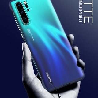 Ốp điện thoại không viền mờ Huawei P20 P30 P40 p50 P60 Mate 10 20 30 40 50 60 Pro Honor 20 Pro Vỏ bảo vệ kim loại trần siêu mỏng T02