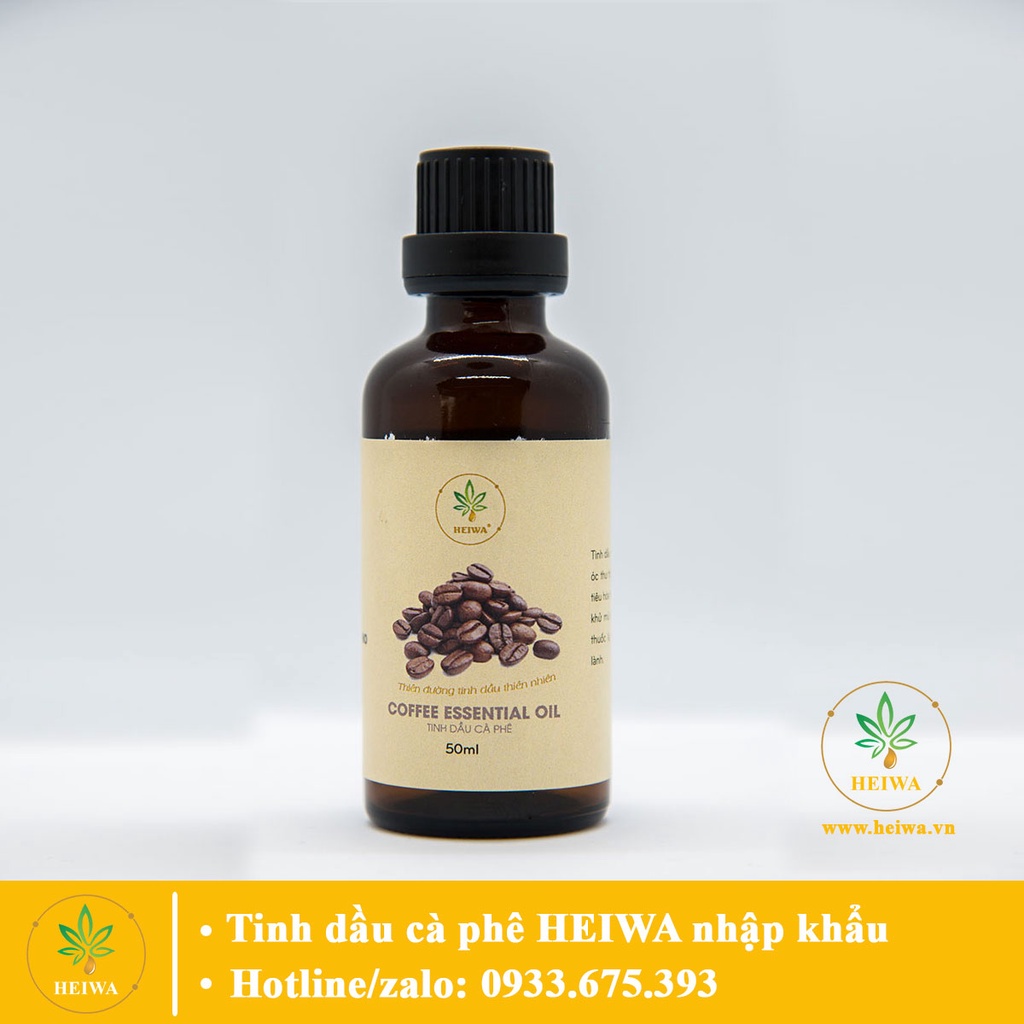 Mô tả Tinh dầu Cà phê nhập khẩu Ấn Độ - Thương hiệu HEIWA dung tích 50ml, có giấy kiểm định - 2