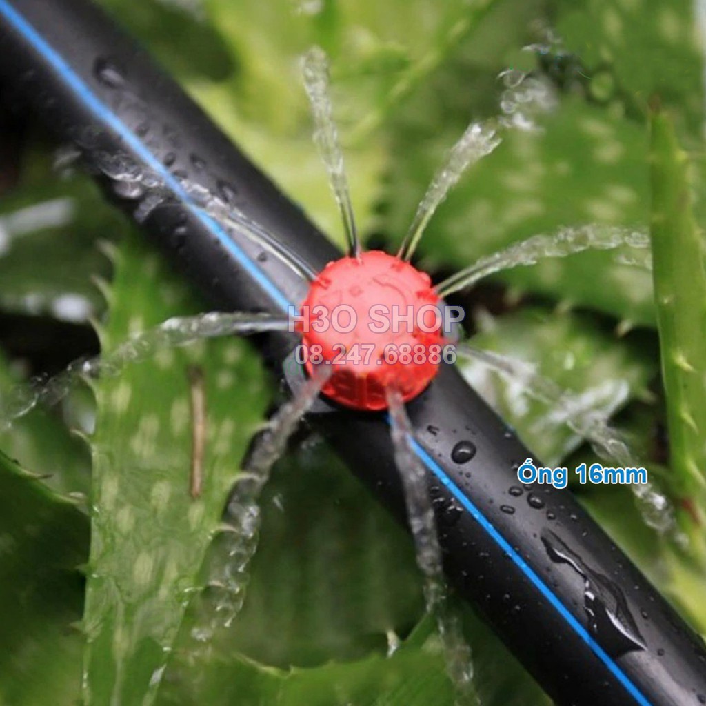 Ống Dẫn Nước LDPE 16mm 1M Hàng nhựa nguyên sinh - Dùng Cho Hệ Thống Tưới Tự Động đơn giá 1m