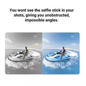 Niki Invisible Selfie Stick Phụ kiện máy ảnh hành động
