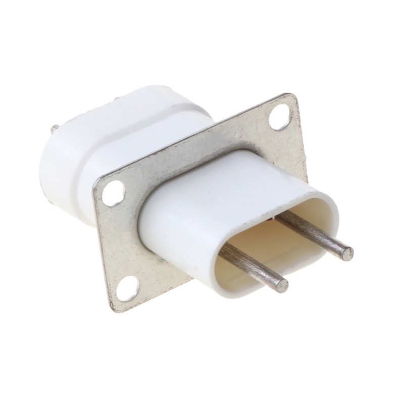 Ppy Home Lò vi sóng điện tử Lò vi sóng Magnetron Dây tóc 4 chân Bộ chuyển đổi ổ cắm màu trắng