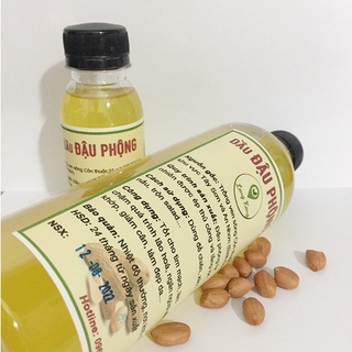 Dầu Đậu Phộng (Dầu Lạc) Thuần Chủng 500ml - Đậu Phộng Ta Thơm và Giàu Dinh Dưỡng