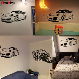 Decal trang trí garage xe, tạo điểm nhấn, thu hút khách hàng, tăng doanh thu (P2)