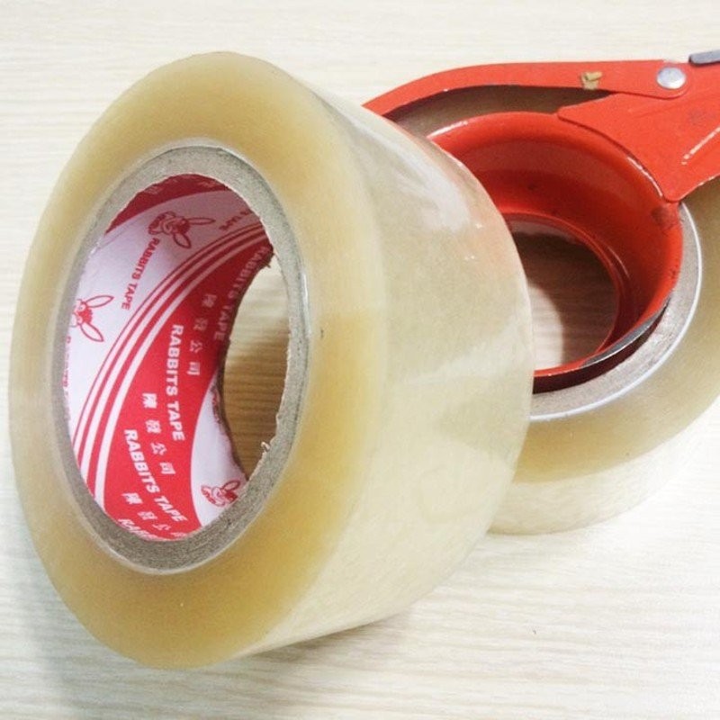 Băng keo dán thùng 100Y - 5 phân trong, đục -Giá 1 cuộn | Shopee Việt Nam
