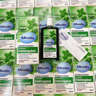 Tinh dầu tắm chống cảm cúm Mivolis Dm cho người lớn và trẻ em trên 2 tuổi 250ml