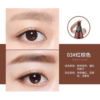Bút kẻ sợi lông mày tiện dụng rõ sợi Hamin