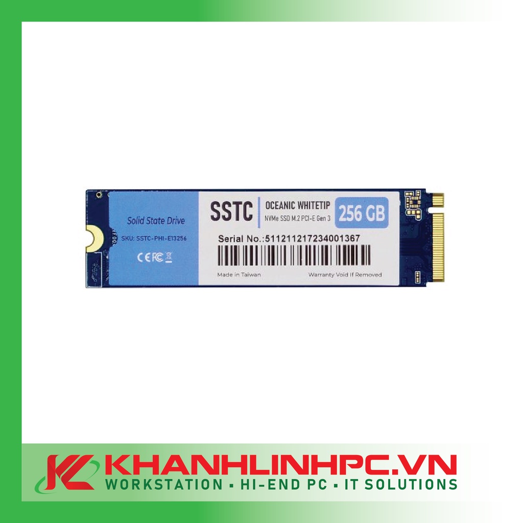 Ổ Cứng SSD SSTC Phison E13 256/512GB M.2 2280 NVME PCI-e Gen 3 | Shopee ...