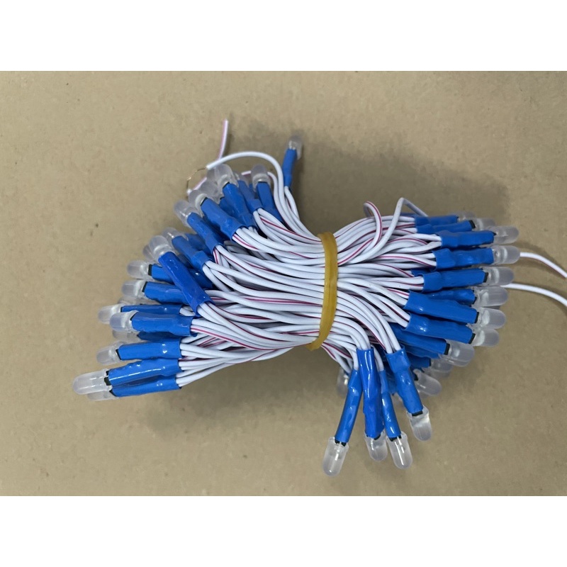 Led Ruồi Liền Dây 5MM Điện 5V/12V - Dây 100 Con | Shopee Việt Nam