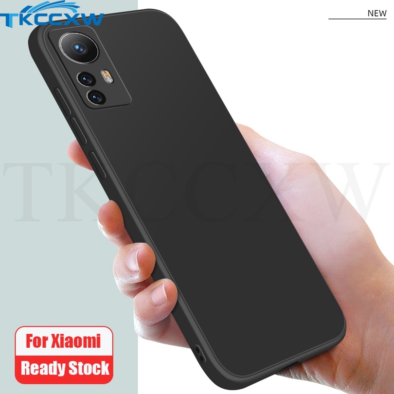 Ốp Điện Thoại TPU Mềm Chống Sốc Chống Rơi Bề Mặt Nhám Cho Xiaomi Mi 12X 11T 12 Pro Redmi K50 Pro K50 K40S