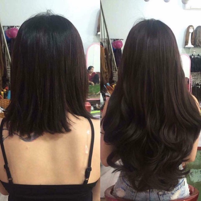 [HÀNG SIÊU CẤP] KẸP TÓC GIẢ CHỮ U/ KẸP NỬA ĐẦU 3/4 XOĂN ĐUÔI MẪU MỚI