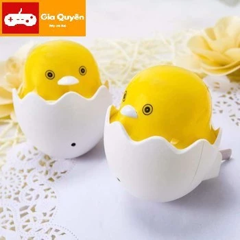 Đèn ngủ hình con gà, Đèn ngủ con gà, Đèn ngủ con gà cute, Đèn ngủ, Đèn ngủ tự cảm phát sáng hình con gà, Đèn ngủ gà con