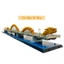 BỘ LẮP RÁP MÔ HÌNH GIẤY 3D CẦU RỒNG ĐÀ NẴNG DÀI GẦN 1 MÉT 262 mảnh ghép TAYTA