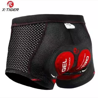 [Fulfilled by Shopee]Miếng đệm xốp X-TIGER 3D lót quần chạy xe đạp thoải mái tiện lợi