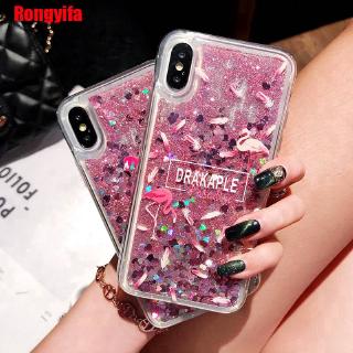 Ốp Lưng Kim TuyếN NướC HìNh Chim HồNg HạC Cho OPPO A91 A31 A9 A5 2020 A8 Reno 2F 2Z Realme XT X