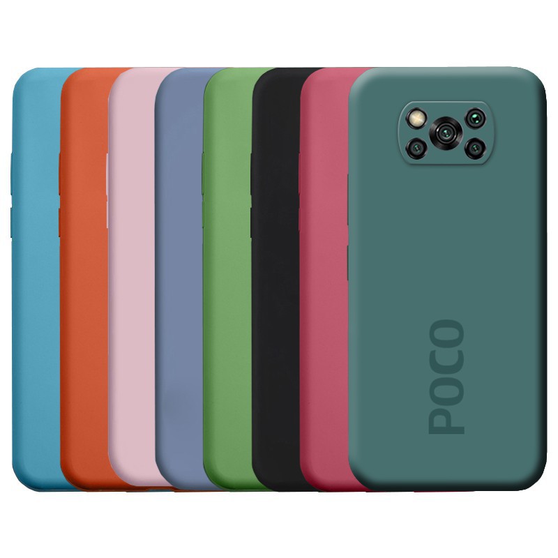Ốp điện thoại silicon mềm bảo vệ camera thích hợp cho Xiaomi Poco X3 NFC POCO X3 Pro