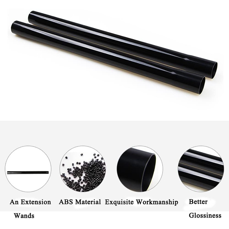 Cây đũa phép mở rộng đa năng cho máy hút bụi Craftsman, Ống hút chân không đường kính bên trong 32mm Cây đũa phép nhựa 2 chiếc