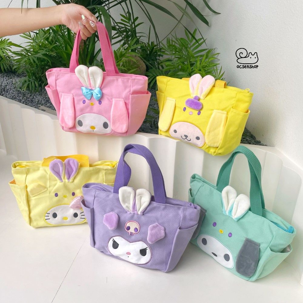 Túi đeo Sanrio tai thỏ