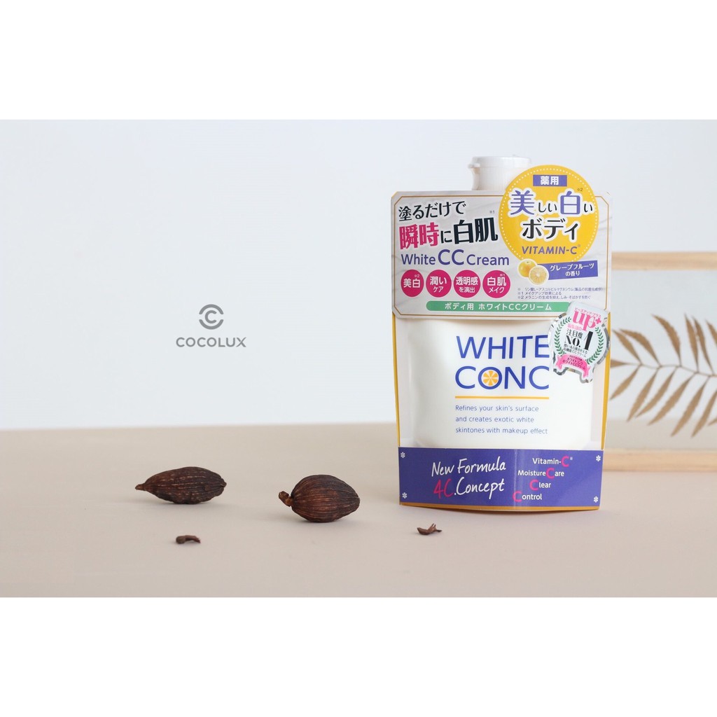 Kem Dưỡng Thể White Conc CC Cream Làm Sáng Da Toàn Thân 200g