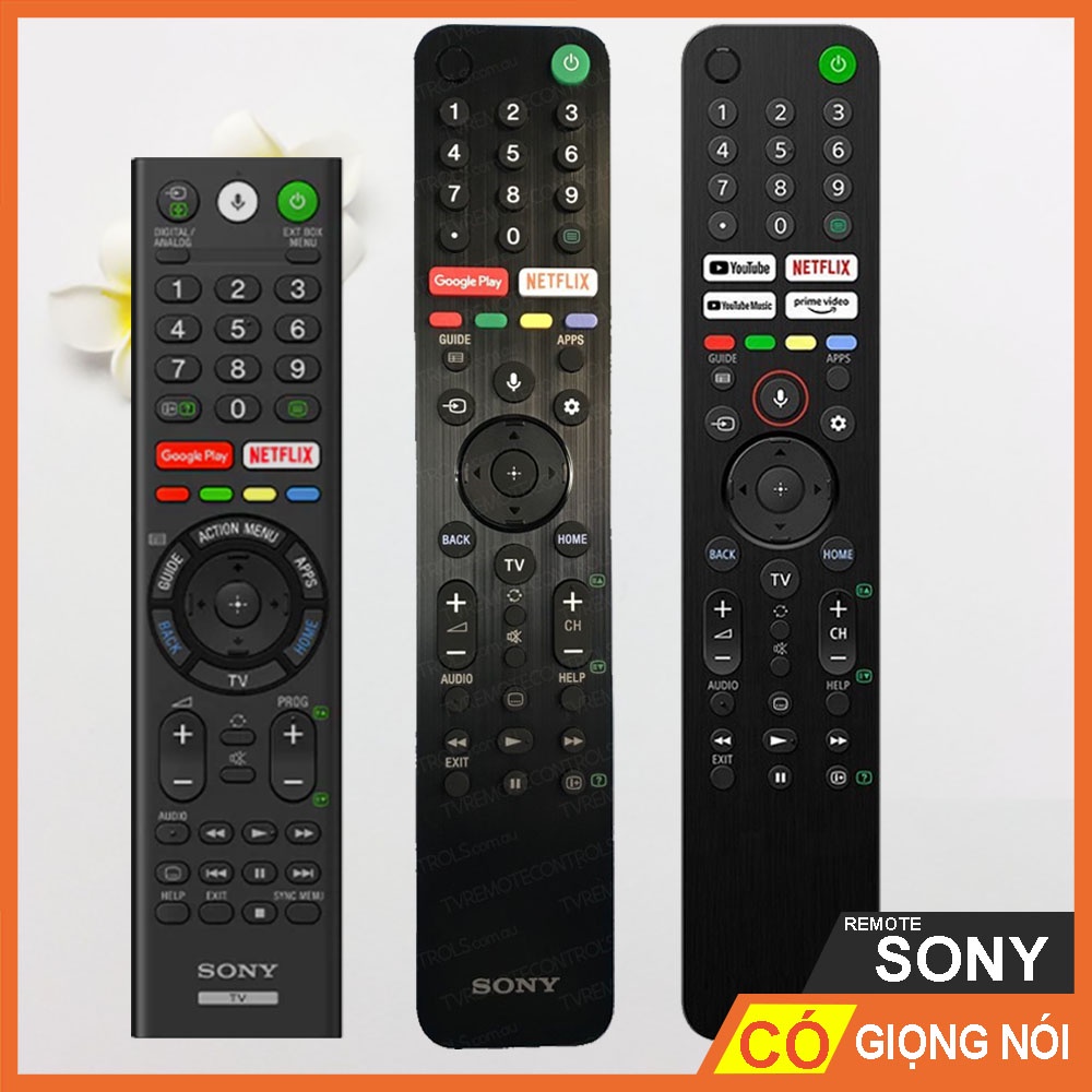 Điều Khiển tivi SONY Giọng Nói (TX200P, TX310P, TX500P, TX520P ...