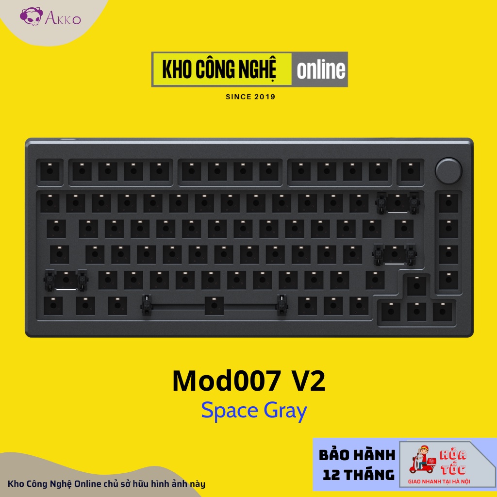 Kit bàn phím cơ AKKO Designer Studio MOD007 v3 | MOD007 v2 (Mạch Xuôi ...