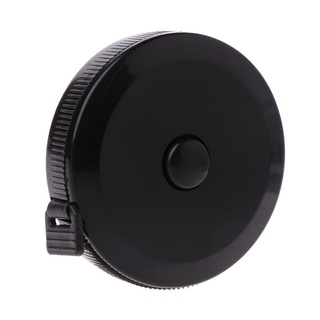Clii 1 5m 60inch Mini Đen Băng Đo Hai Mặt Có Thể Thu Vào Dụng Cụ Thợ May Cơ Thể Thước Băng Chống Mài Mòn Linh Hoạt
