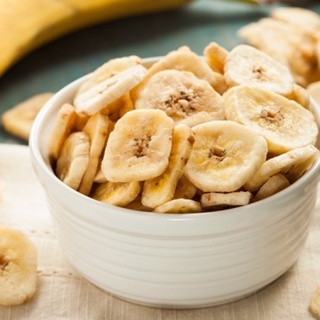 Chuối Sấy Giòn Không Đường Giòn Tan, Eat Clean, Keto - Crunchy Banana No Sugar Added By Legumes 200g