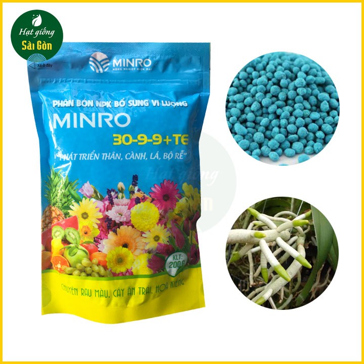 PHÂN BÓN NPK MINRO 30-9-9 (200GR) | Shopee Việt Nam