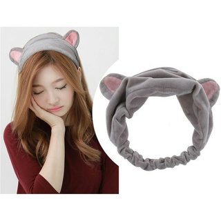 Combo 3 Băng Đô Rửa Mặt Tai Mèo Băng Đô Cài Tóc Nữ Vải Nhung Chất Đẹp Mềm Mượt Hàn Quốc 88264