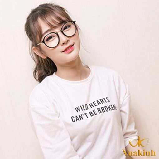 Kính gọng tròn nữ V329