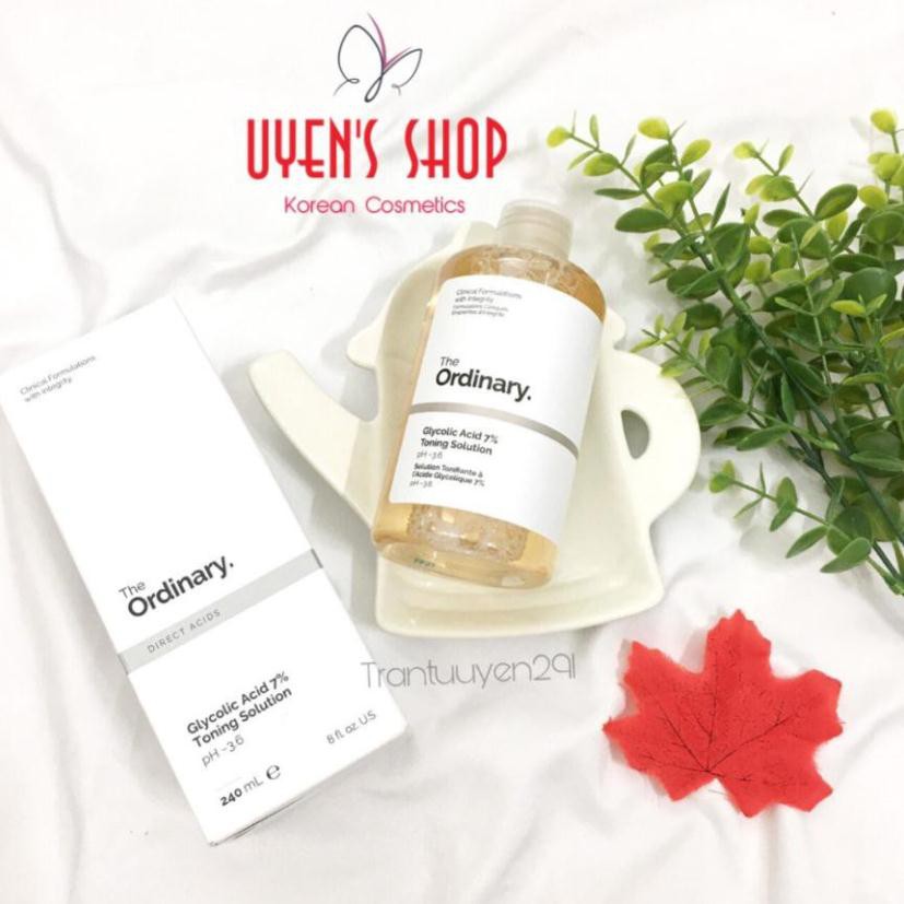 Bill Hàn Nước Hoa Hồng The Ordinary Glycolic Acid 7 Toning