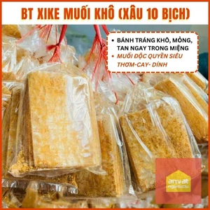 BÁNH TRÁNG XIKE MUỐI KHÔ - MUỐI ĐỘC QUYỀN SIÊU CAY-THƠM-DÍNH