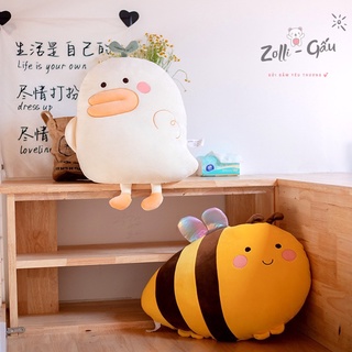 𝐍𝐄𝐖💥Gấu bông Ong vàng, vịt môi dày cute đáng yêu mềm mịn💥Gấu bông nhập khẩu ngoại