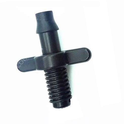 10 Khởi thuỷ ren 6mm, 1 đầu ren, 1 đầu gài- Hệ thống phun mưa