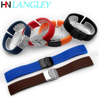 SAMSUNG Dây Cao Su Silicon 20Mm 22mm 43mm 47mm Cho Đồng Hồ Fossil 18mm 24mm