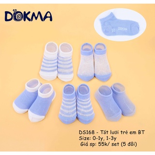 Sét 5 Đôi Tất Lưới Dokma Đủ Màu Cho Bé Yêu
