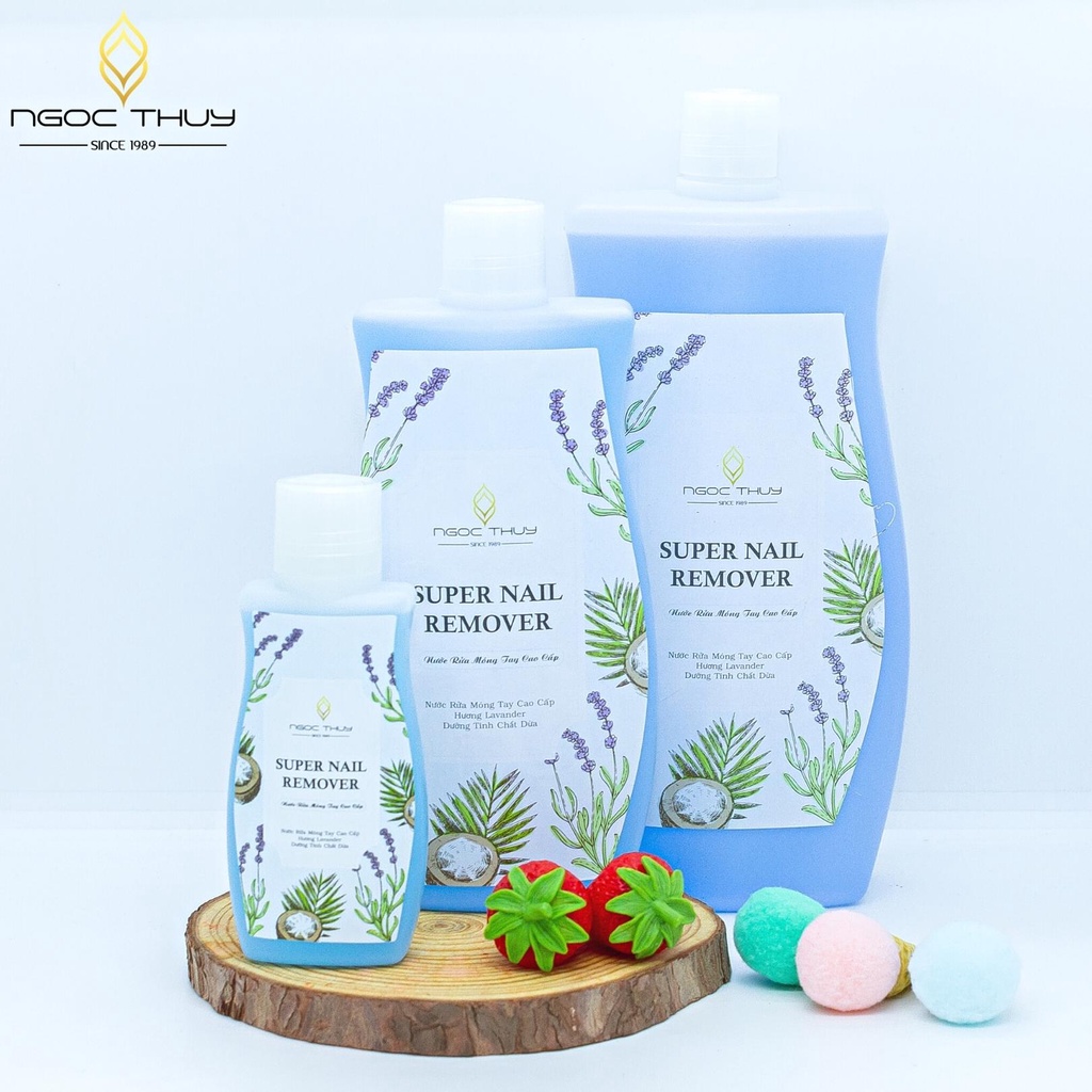 Nước Rửa Móng Tay Acetone - Ahever - Tinh Chất Dừa Ngọc Thủy Mã RS