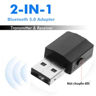 USB Thiết bị thu / phát kết nối tín hiệu Bluetooth 5.0 AUX 3.5mm