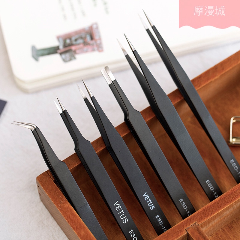 Nhíp gắp đa năng phù hợp gắp sticker, bảng mạch, lấy tổ yến, khảm, đính trang sức 15 mẫu
