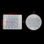 Flgo Đồng Hồ Nhựa Khuôn Cho Nhựa Tròn Lớn Vuông Khuôn Silicon Epoxy Khuôn Handmade Trang Sức Làm Phụ Kiện