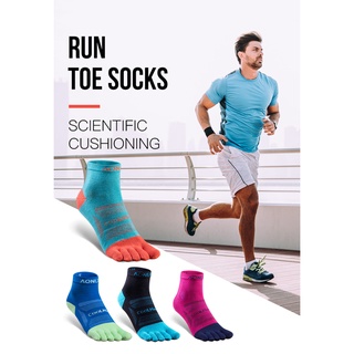COMBO 3 Đôi Vớ Tất Xỏ Ngón Cổ Ngắn Thể Thao Chạy Bộ Marathon Chạy Trail Aonijie E4802