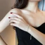 Vòng tay bạc/vàng thiết kế đơn giản phong cách Hàn Quốc mùa hè cho nữ